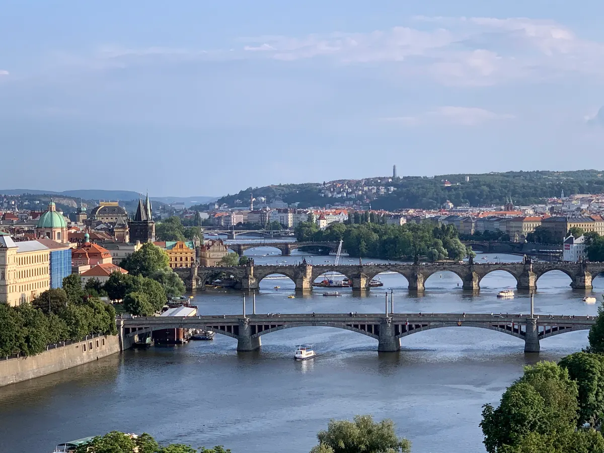 Atmosphere at Prague Metronome Prague — travel photo