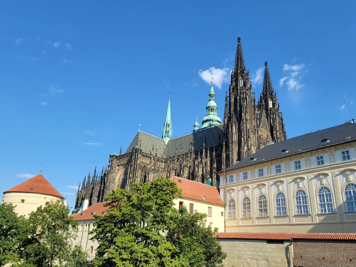 Around the area at St. Vitus Cathedral Prague — travel photo