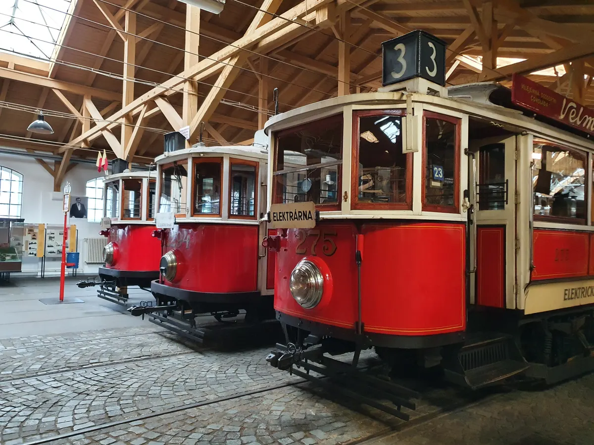 Details at Museum of Public Transport Prague — travel photo