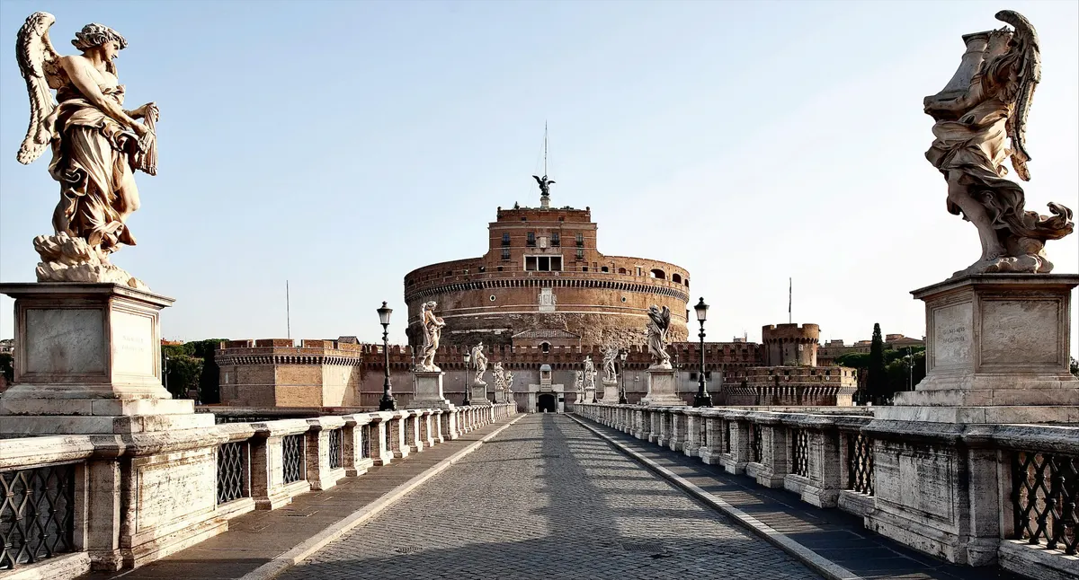 Around the area at Castel Sant'Angelo Rome — travel photo