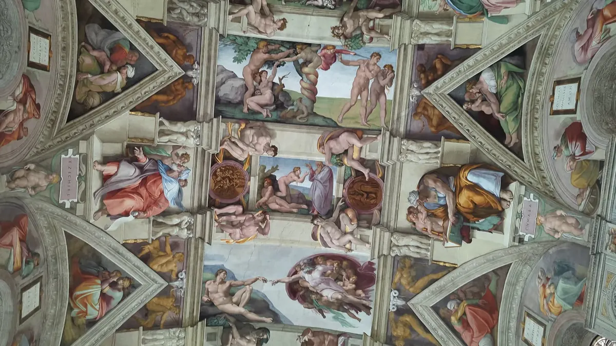 Around the area at Sistine Chapel Rome — travel photo