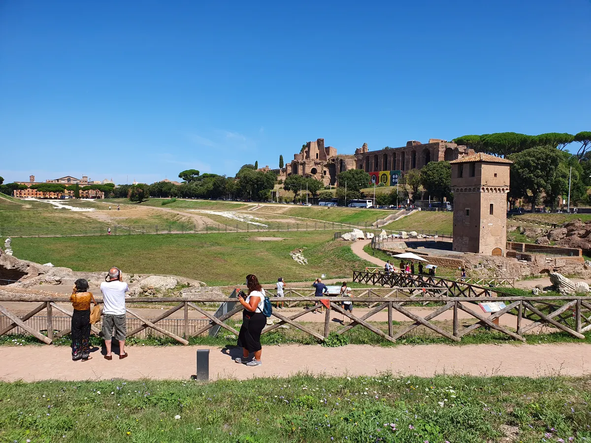Around the area at Circus Maximus Rome — travel photo