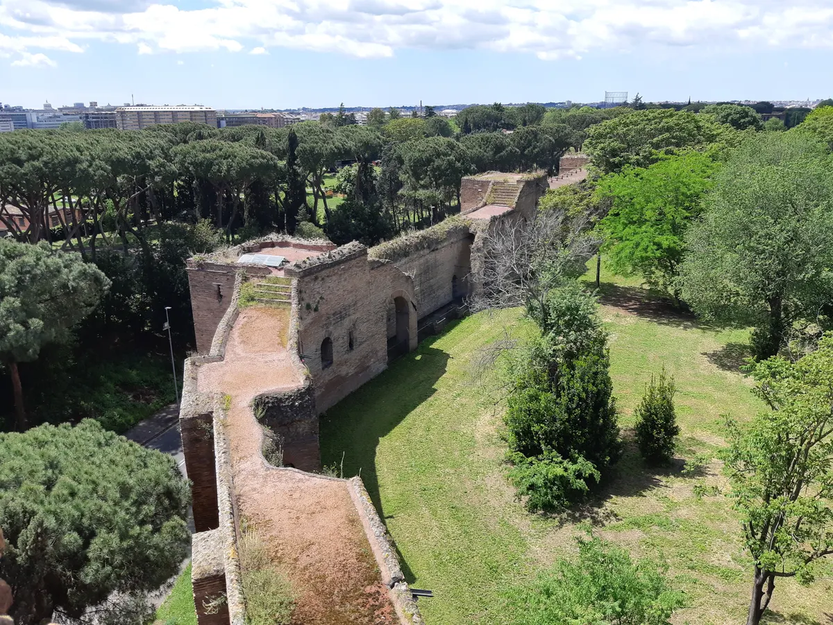 Around the area at Aurelian Walls Rome — travel photo