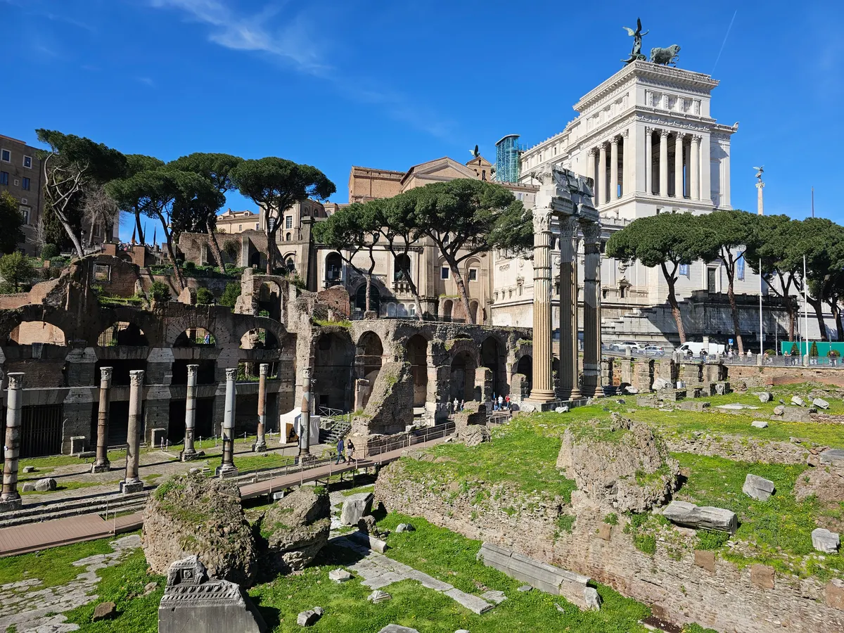 Around the area at Roman Forum Rome — travel photo