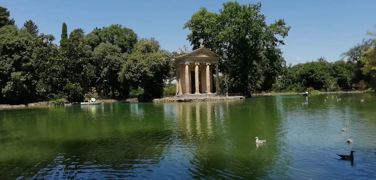 Around the area at Villa Borghese Rome — travel photo