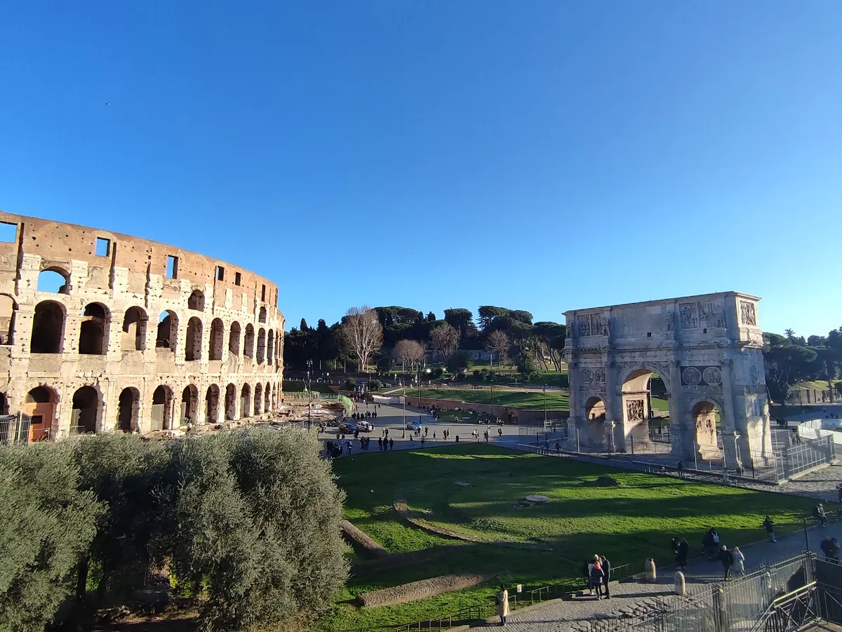 Around the area at Parco archeologico del Colosseo Rome — travel photo