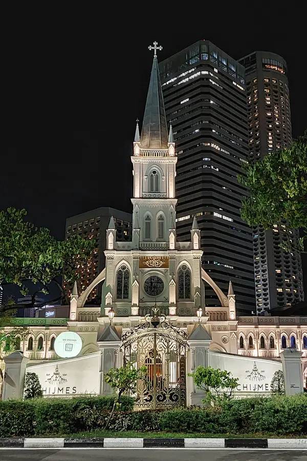 Details at CHIJMES Singapore — travel photo