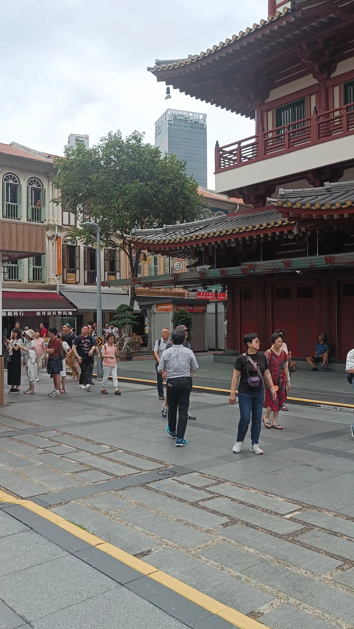 Main view at Kreta Ayer Heritage Gallery Singapore — travel photo