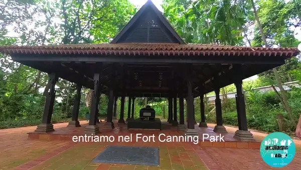 Interior at Fort Canning Park Singapore — travel photo