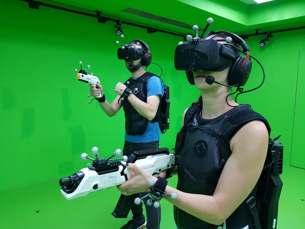Details at Sandbox VR Singapore — travel photo