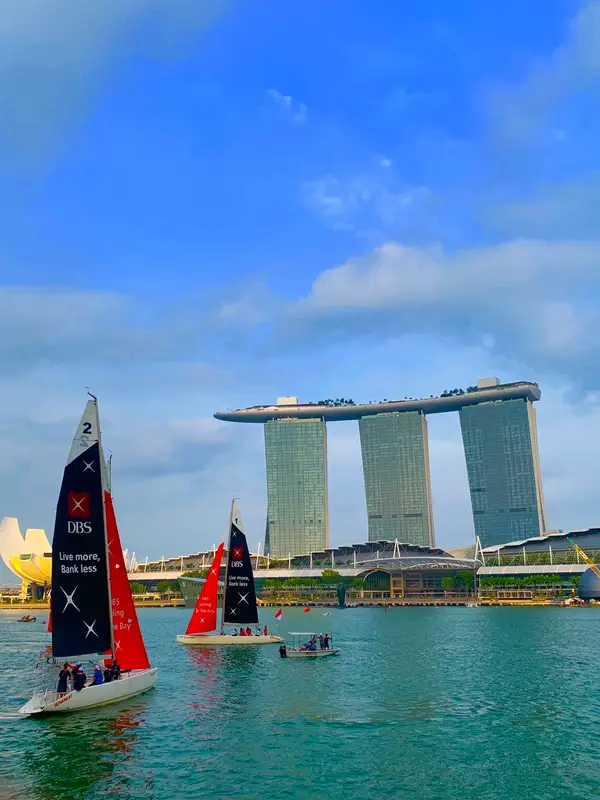 Atmosphere at ArtScience Museum Singapore — travel photo