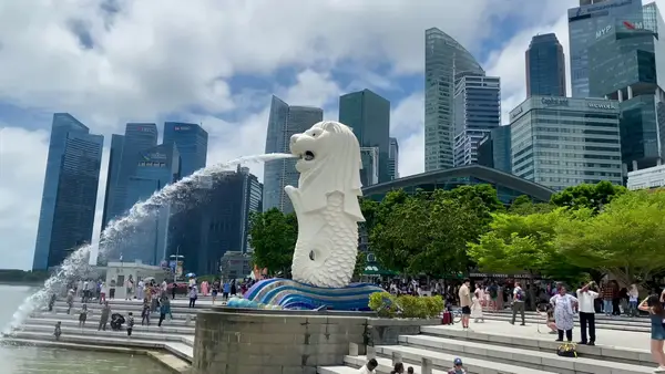 Around the area at Merlion Park Singapore — travel photo