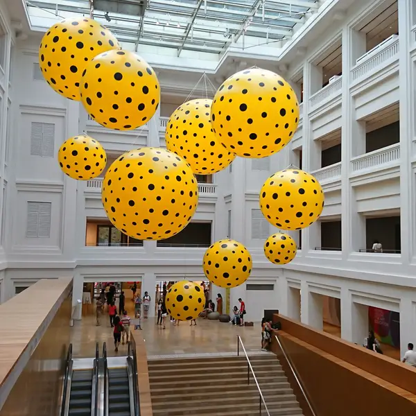 Atmosphere at National Gallery Singapore Singapore — travel photo