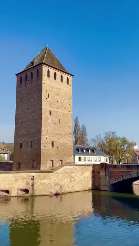 Family areas at Barrage Vauban Strasbourg — family travel photo
