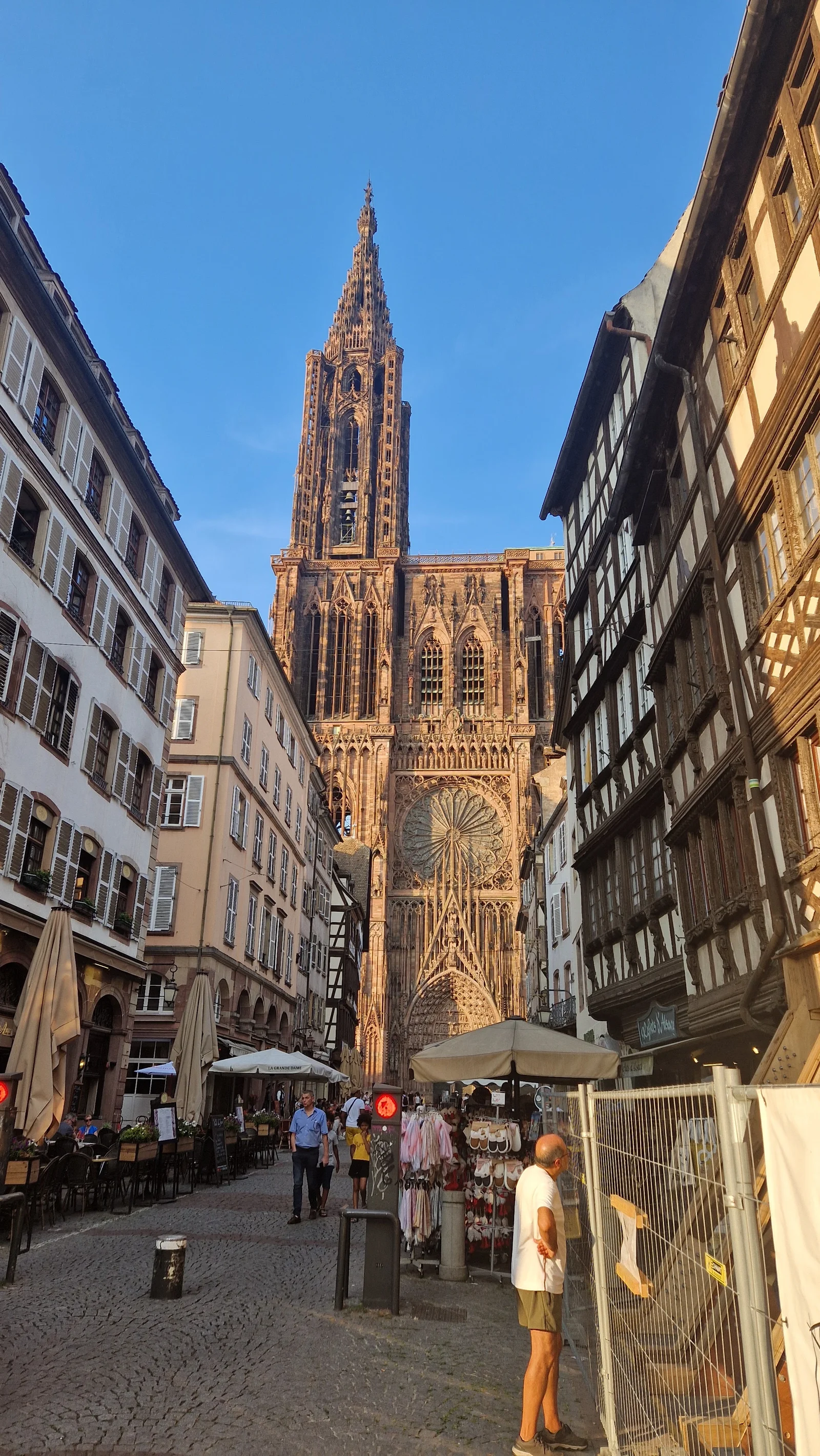 Kids activities at Parking Gutenberg Strasbourg — family travel photo
