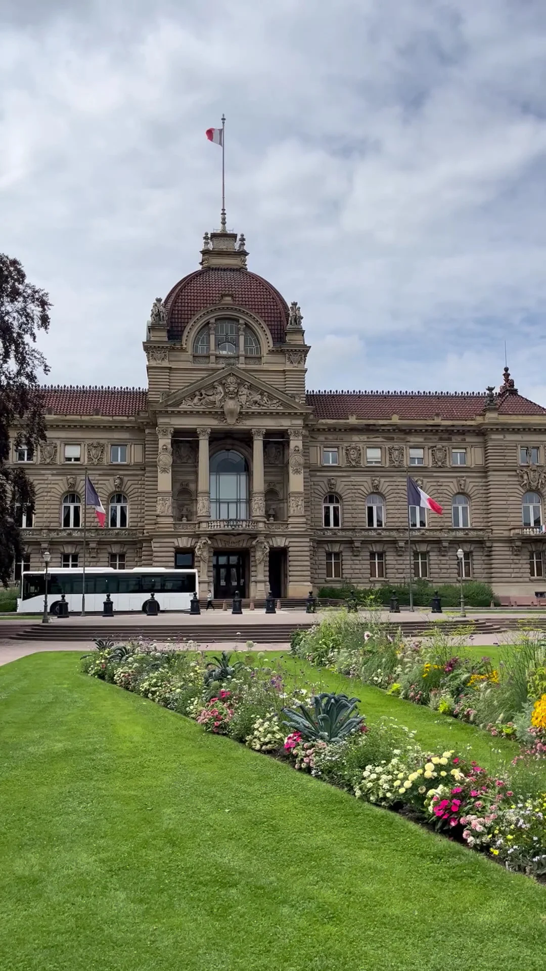 Family areas at Palais du Rhin Strasbourg — family travel photo