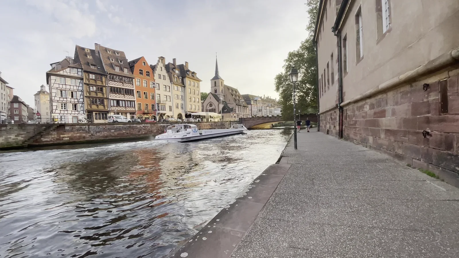 Family areas at Place Gutenberg Strasbourg — family travel photo