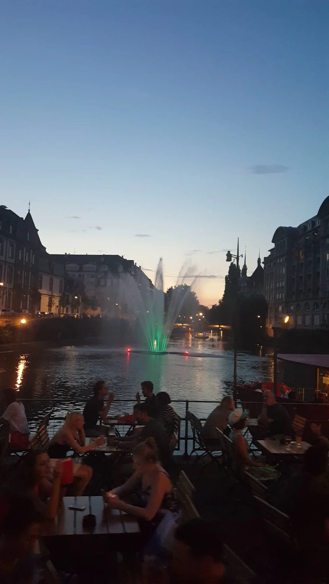 Family areas at Café Atlantico Strasbourg — family travel photo