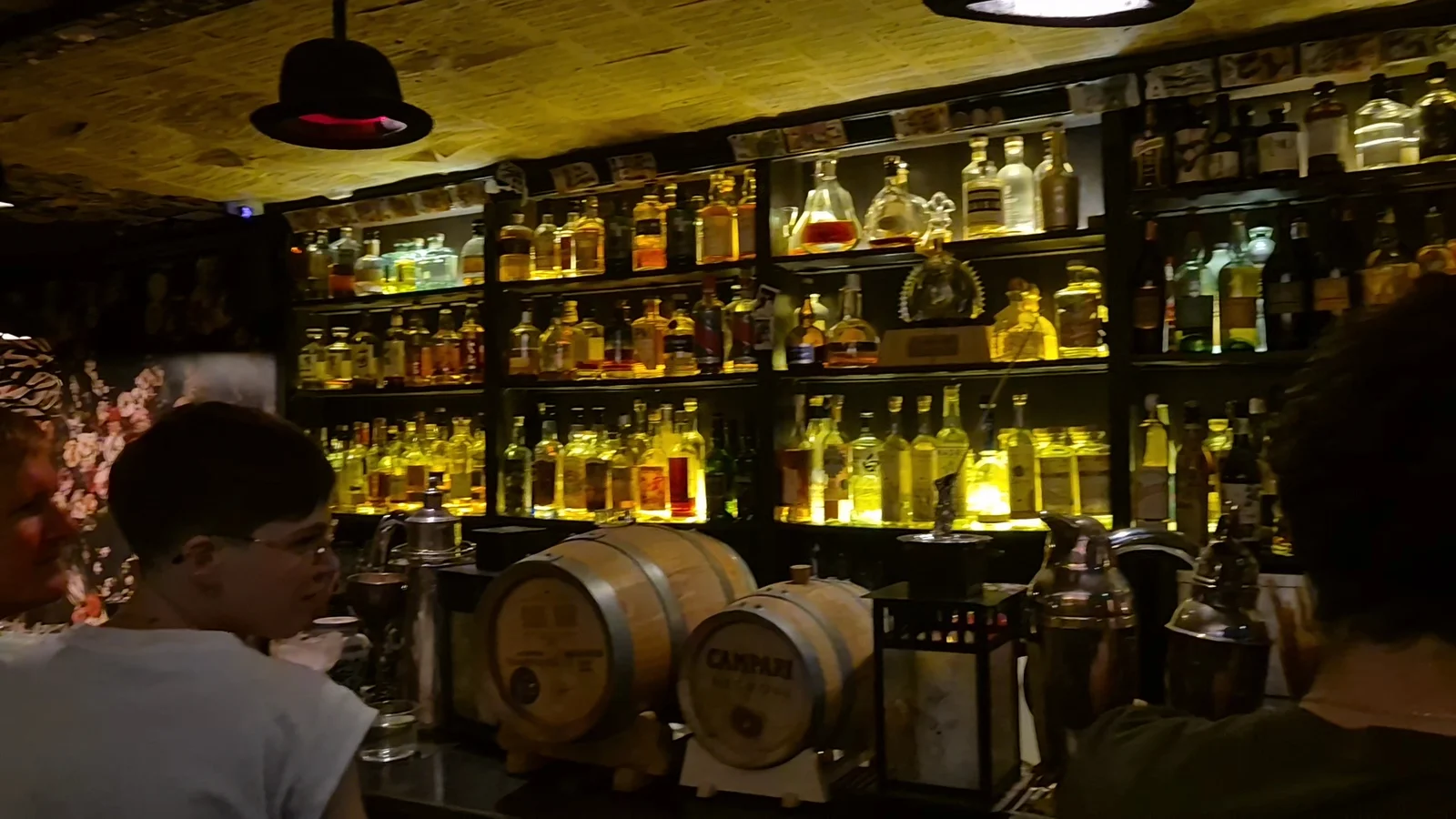 Family areas at Code Bar Strasbourg — family travel photo