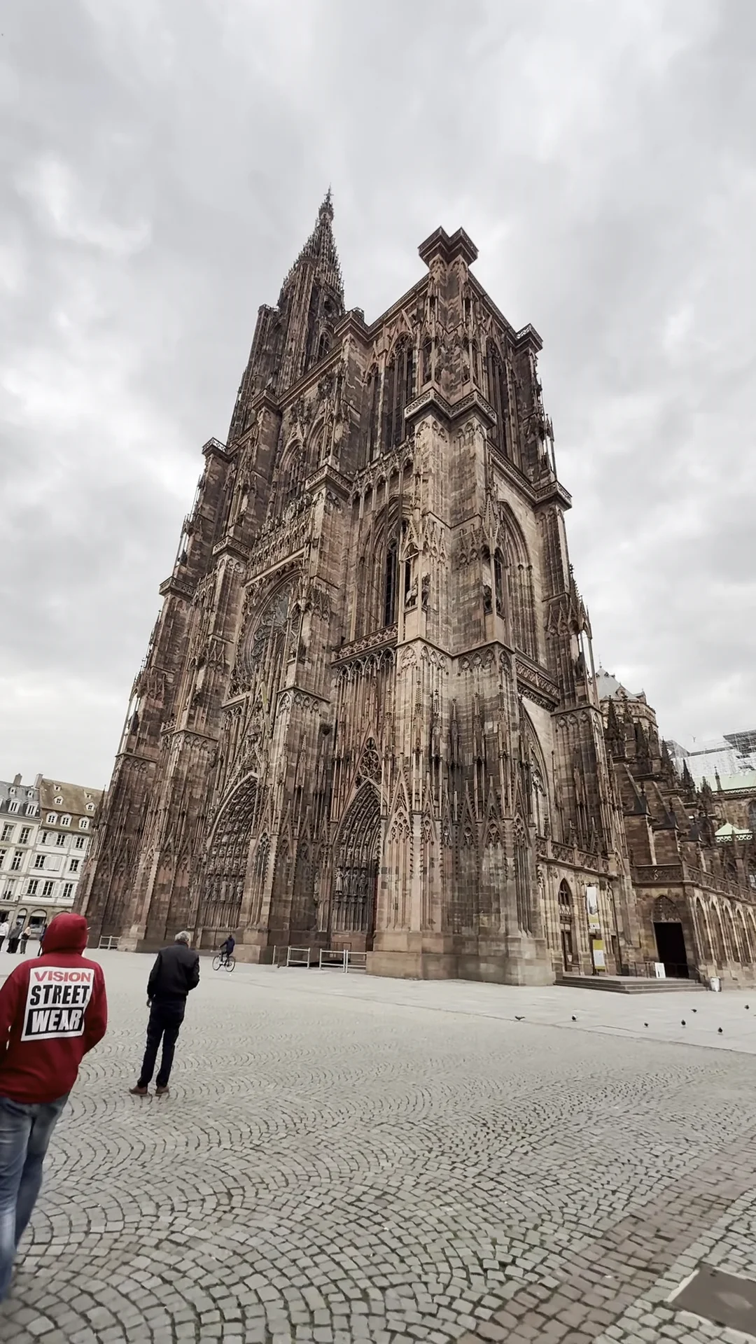 Family areas at Place Kléber Strasbourg — family travel photo