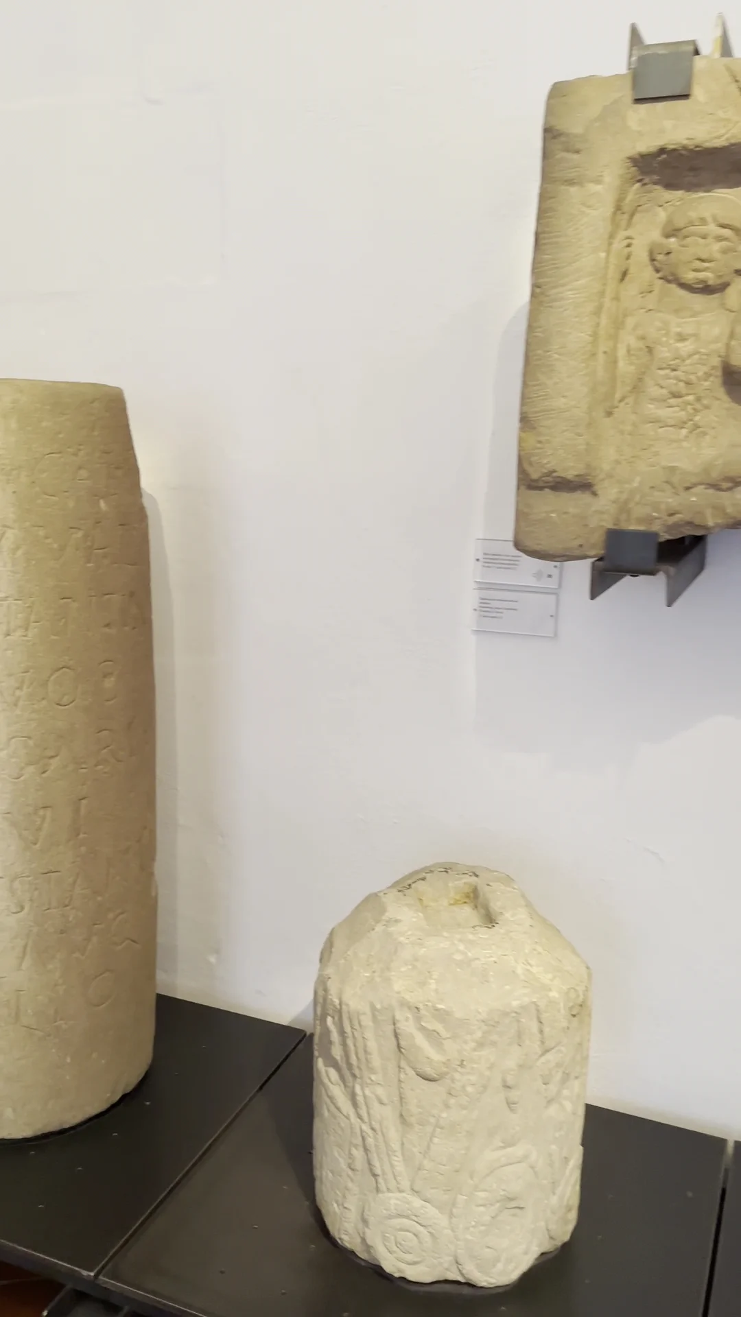 Family areas at Strasbourg Archaeological Museum Strasbourg — family travel photo