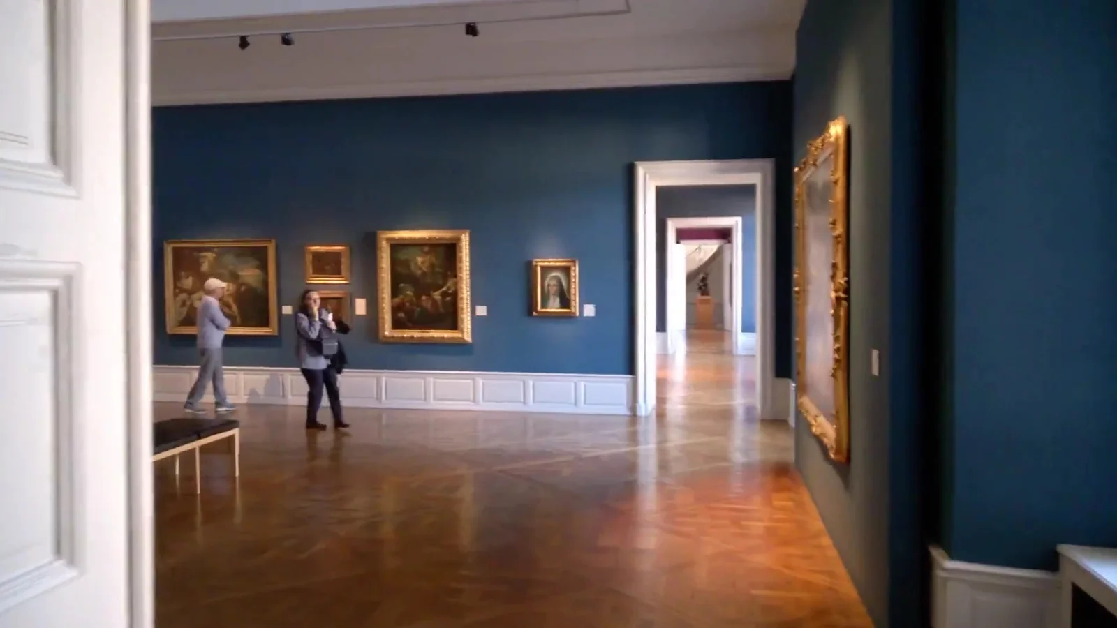 Family areas at Strasbourg Museum of Fine Arts Strasbourg — family travel photo