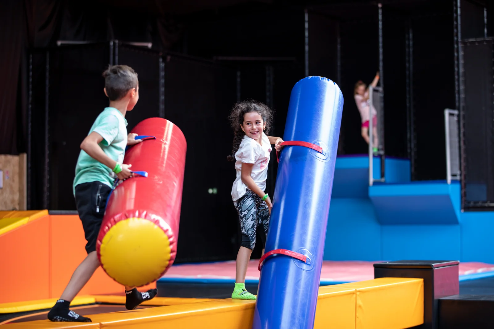 Outdoor views at Trampoline Park Strasbourg Geispolsheim Strasbourg — family travel photo