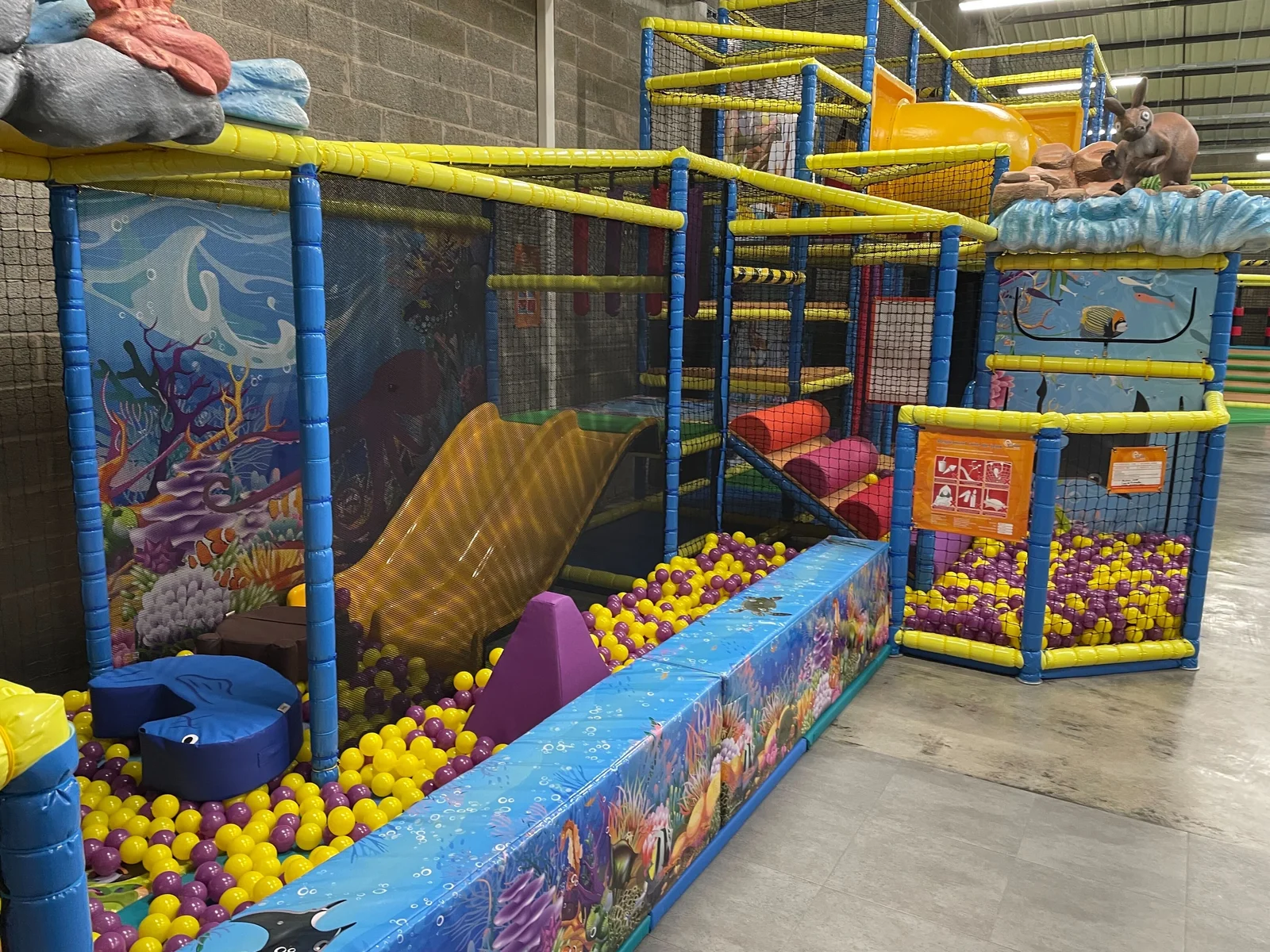 Outdoor views at You Kids Parc de jeux indoor Strasbourg — family travel photo
