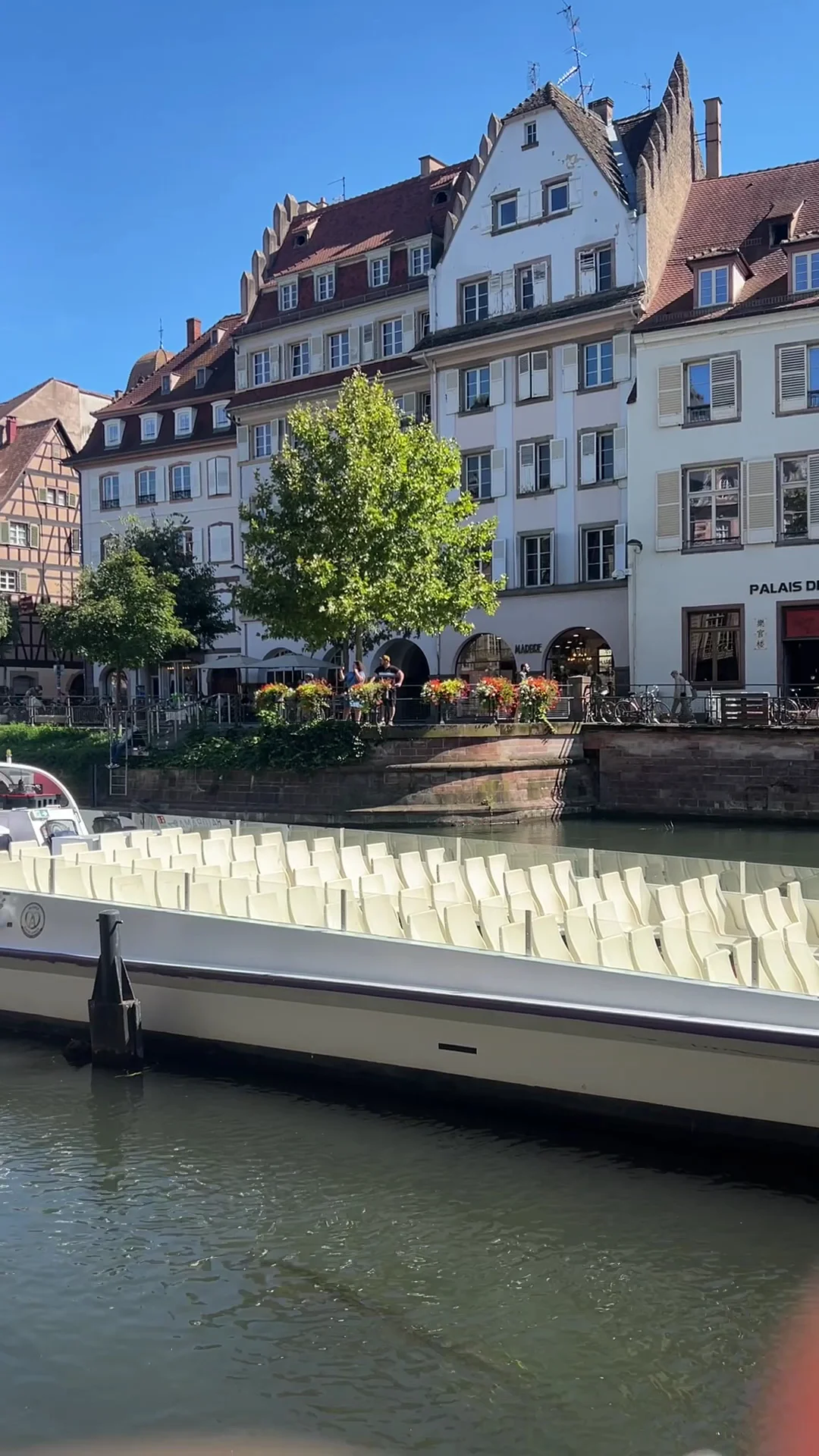 Family areas at Batorama Strasbourg — family travel photo