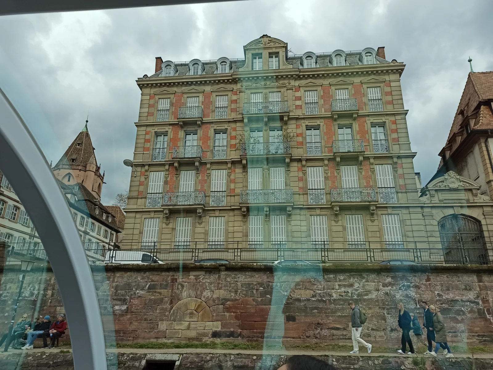 Outdoor views at Batorama Strasbourg — family travel photo