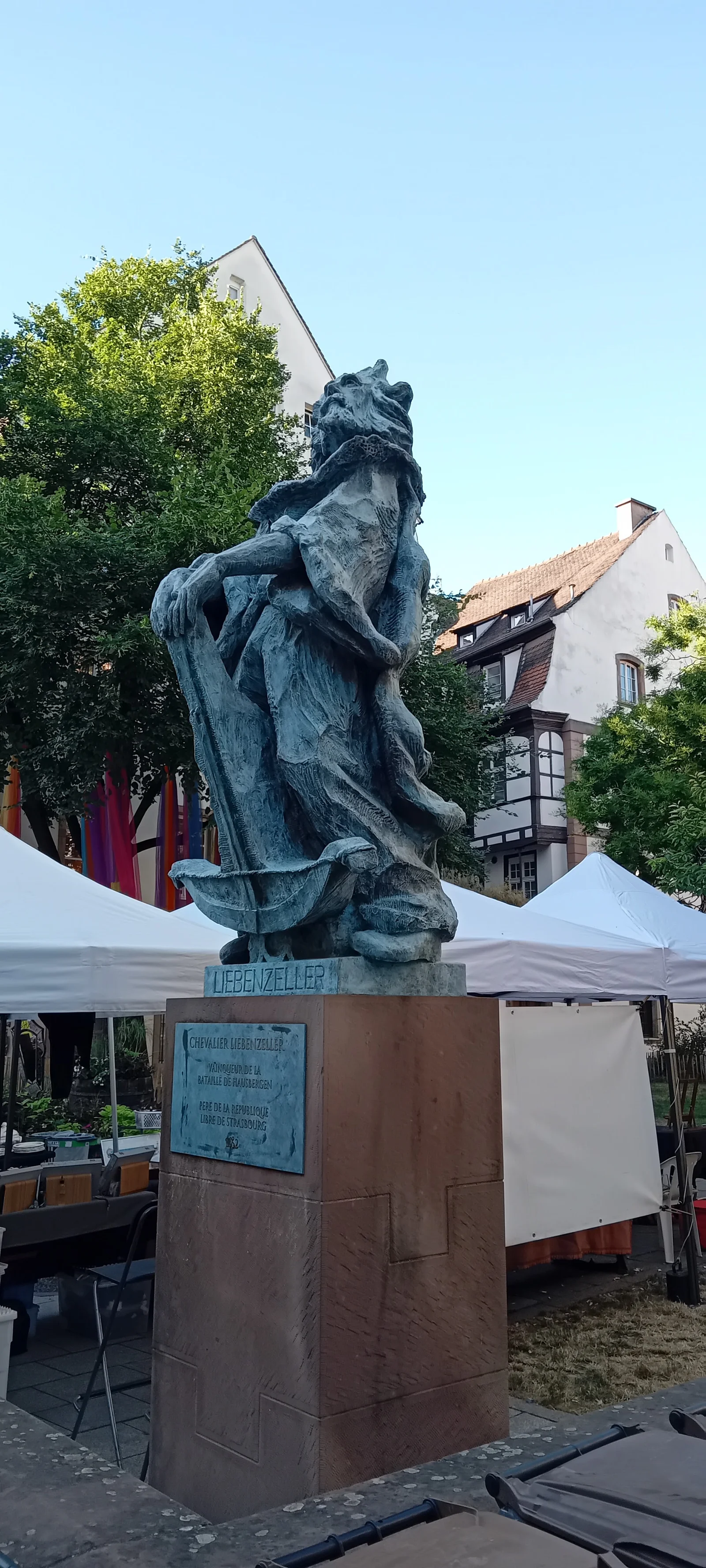 Kids activities at Place des Tripiers Strasbourg — family travel photo