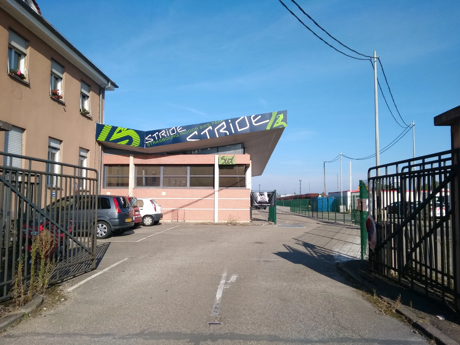 Kids activities at Stride Indoor Bike Park Strasbourg — family travel photo